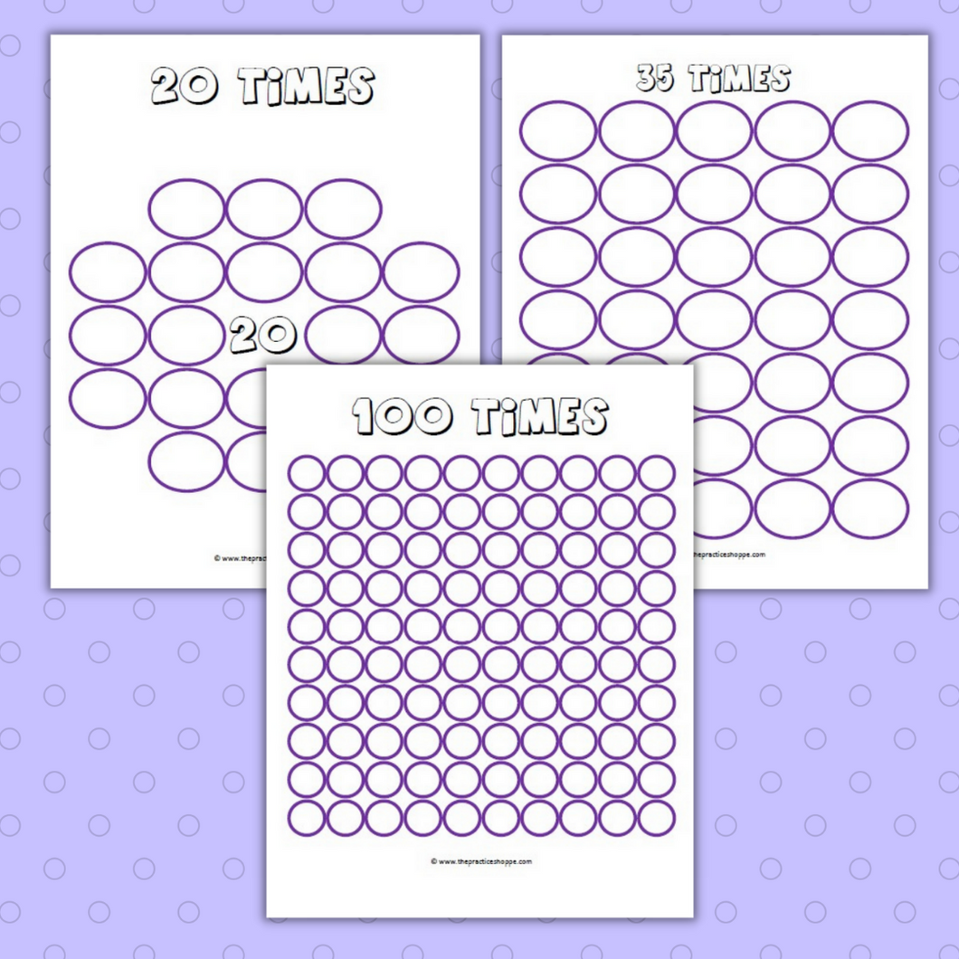 Circles Chart Bundle (Digital Download)