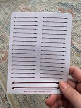 Load image into Gallery viewer, PS Sheet Bow Stickers
